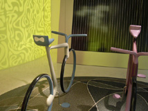 エココンクリートシリーズで作った自転車のモデル