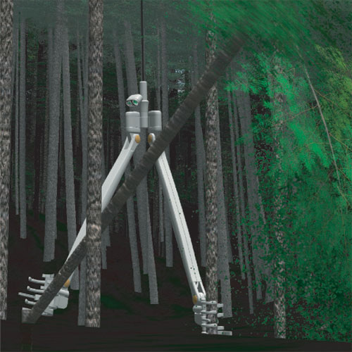 林業機械のデザイン ─ 豊かな森づくりを目指す森林作業支援システム