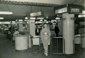 1960年代の銀座駅