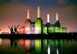 NIKE+ FUELFEST Battersea Power Station, UK - Event, Projection, Installation / Art Direction, Design, Programming (Projection)