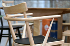 2013年から株式会社ダニエルの新規コレクションとして始まった家具ブランド「CAMOME built by Daniel」の商品展示