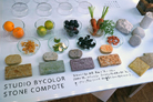 STUDIO BYCOLOR／秋山かおり、野菜・果物の皮を利用した「STONE COMPOTE」