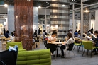 IFFTで毎年好評なカフェ空間は「ファブリケーション（Fabric + Creation）」をテーマに展開