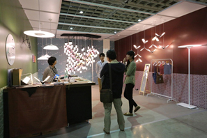 台湾クリエイティブ産業展の様子