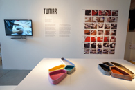 Hands on DesignよりTumar、手で作る過程を映像、写真で展示