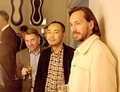 伊藤節氏、 Marc Newson / マーク・ニューソン氏、James Irvine / ジェームス・アーヴィン氏と