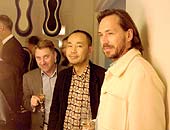 伊藤節氏、 Marc Newson / マーク・ニューソン氏、James Irvine / ジェームス・アーヴィン氏と