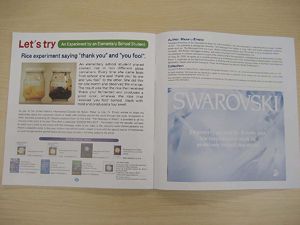 スワロフスキーのクリスタルトンネルです。 