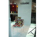 Madomoiselle a la mode, with Missoni, Kartell