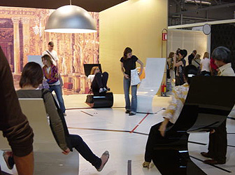 ディエゴ・グランゼの《Onda sedu ta》は「A Dream Comes True」展にも展示されていた作品。