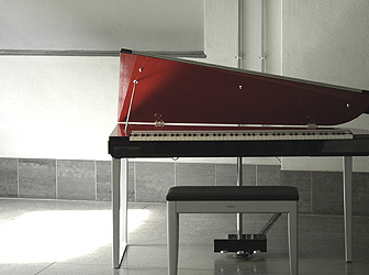 最新の電子ピアノ :MODUS H01は自然光で包まれています。