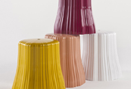 Kartell/Frilly Stool / Patricia Urquiola Kartell/Frilly Stool / Patricia Urquiola