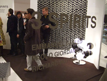 3SPIRITSと題された Emmanuel Babled,Paolo Giordano,Richard Huttenによる展示。