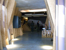 パナソニックの会場構成は建築家マルティノ・ベルギンツ。