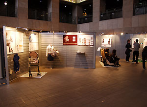 日本大学藝術学部デザイン学科 卒業制作選抜展 インダストリアルデザインの展示風景