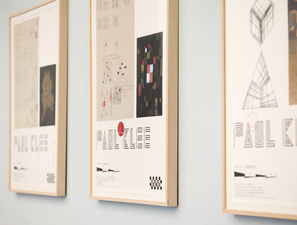 パウル・クレーの「造形思考」をテーマとしたミサワホームのイメージポスター「バウハウス／パウル･クレー」（2011）
