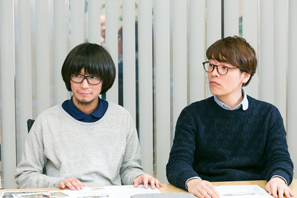 同期入学の後藤氏と高田氏