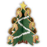 クリスマスペーパークラフトカード