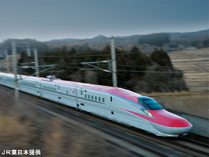 JR東日本秋田新幹線の新型車両E6系「スーパーこまち」