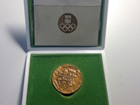 1964年のオリンピックに合わせて発行された硬貨