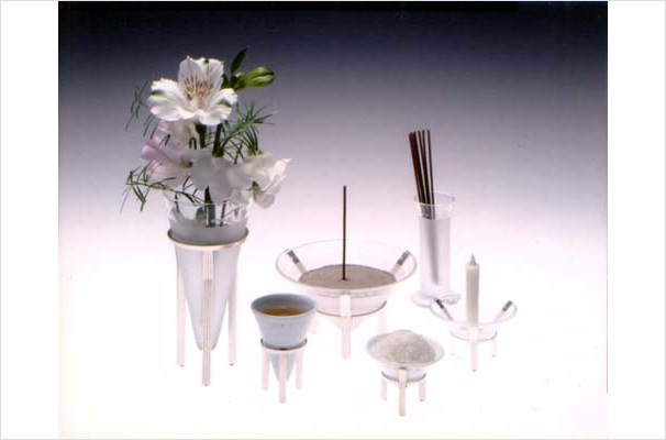 しん・仏具「玻璃」シリーズ