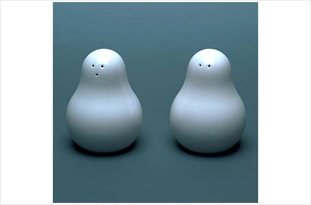 Snow Man Salt & Pepper Shaker