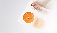 Innocent「Shop Bag Clock」