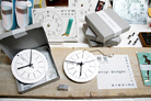 昔懐かしい「活版印刷」を使った紙の時計／otogi designs