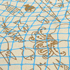 葵・フーバー氏にイラストを依頼して実現したオリジナルテキスタイル。網にかかったゴールドとシルバーの魚のグラフィックは、漁港が多い被災地が再び「大漁」となることをイメージしている