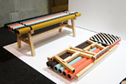 Paper tubes bench / Rewire