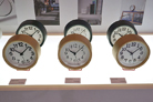 「タカタレムノス」、Clock A Small、同B、同C、デザインは角田陽太氏