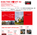 アーティスト支援プロジェクト「KISS THE HEART#2」三越伊勢丹ショーウインドーで発表