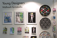 ヤングデザイナーブースで一際目立っていた「Wallmark formstudio」
