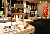 スウェーデン芸術大学「Konstfack」は、抽象的な作品を展示