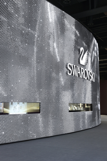 BASELWORLD 2013｜吉岡徳仁によるスワロフスキーのスタンドデザイン