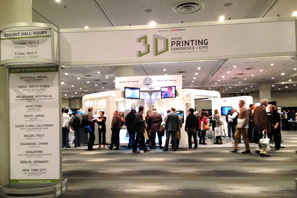 Inside 3D Printing Conference & Expo展示会場入口、photo:YE