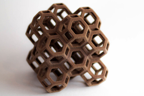 3D Systemsの「ChefJet 3D printer」で作られたチョコレート　photo:3D Systems