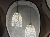 Out of Hand Hyphae-Pendant-Lamps-2013 Nervous System photo: Jessica Rosenkrantz