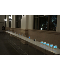 アプリの展示