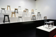 emeco、nendoのSU stool、ブースデザインもnendo