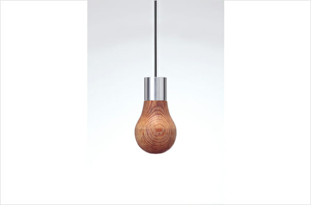 Wooden Light Bulb