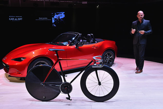 Bike by KODO concept、Stefania D'Alessandro/Getty Images for Mazda Motor Co.