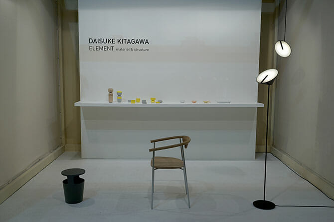 サテリテ、DAISUKE KITAGAWAのブース