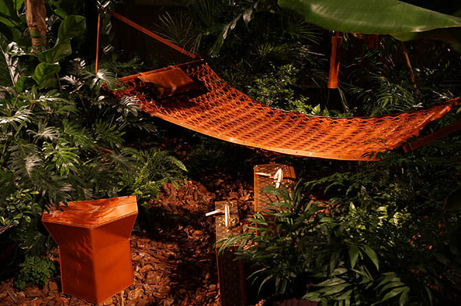 Objets Nomades、中奥「HAMMOCK」atelier oï