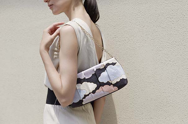 Yuzen Clutch Bag（瑞雲柄） (4)