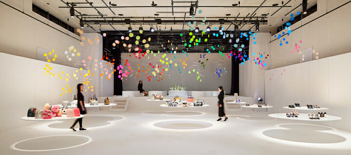 Installation for FURLA | dance (1)