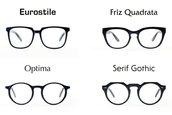 書体からインスピレーションを受けたフレームデザイン、新しいコンセプトの眼鏡ブランド「TYPE」