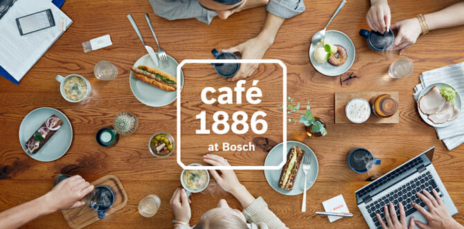 ボッシュ・グループで世界初の試み、ブランドの世界観をつめこんだカフェが渋谷本社1Fにオープン