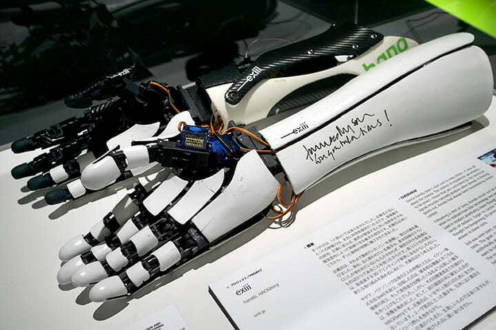 Creative Life展よりオートデスクのブースで展示されていた「exiii」