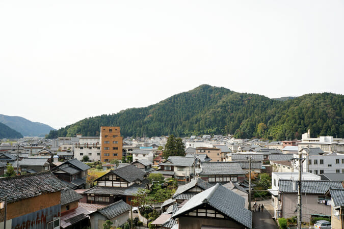 福井県鯖江市の東部に位置する河和田（かわだ）地区